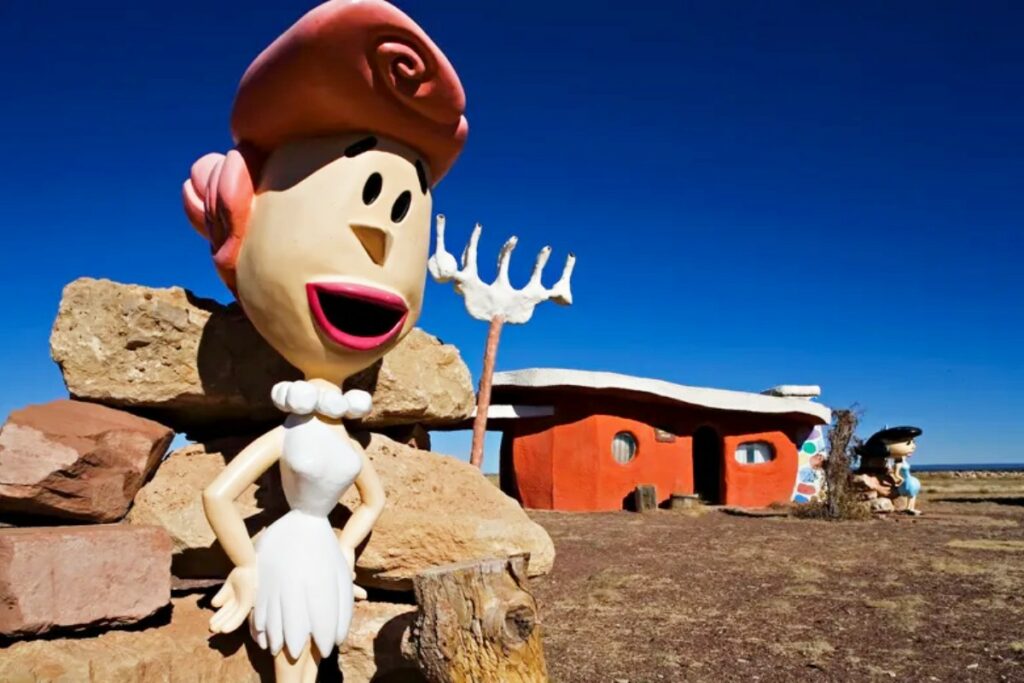 Bedrock City Fred e Wilma