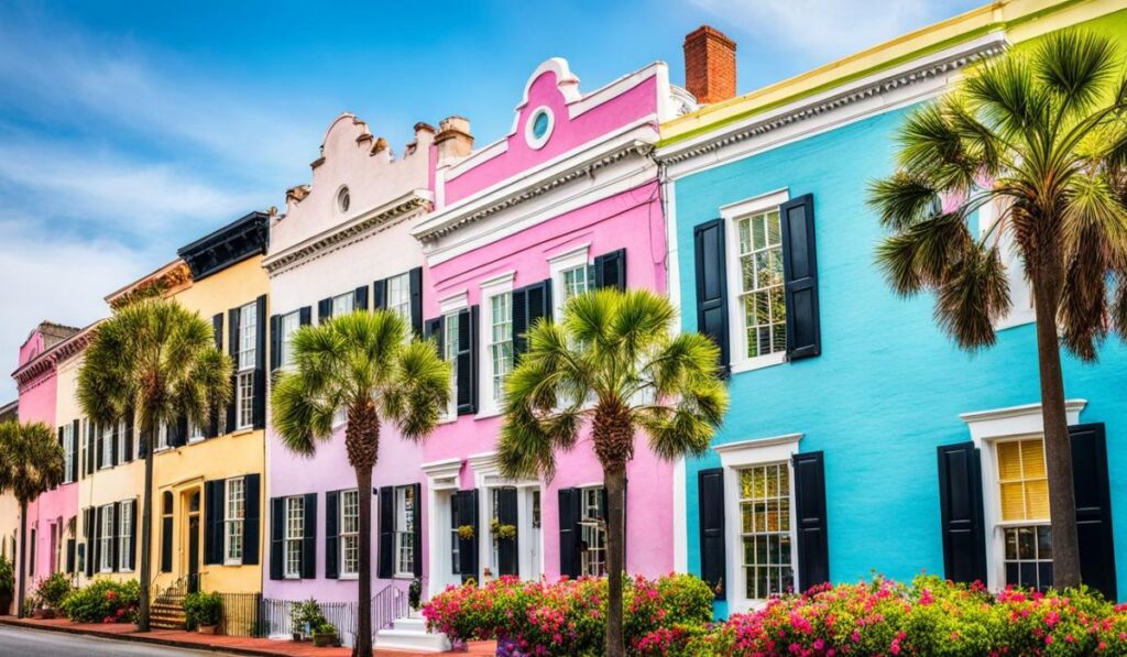 Southeast - Charleston’s Rainbow Row